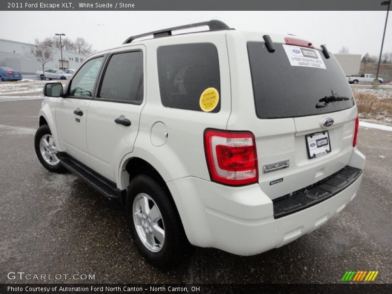 White Suede / Stone 2011 Ford Escape XLT