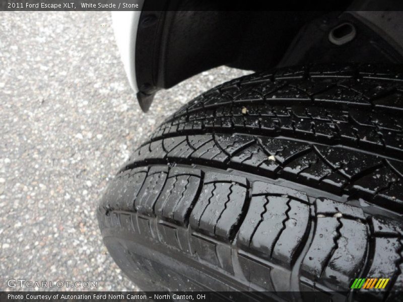 White Suede / Stone 2011 Ford Escape XLT
