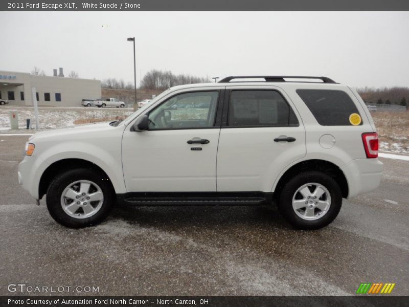 White Suede / Stone 2011 Ford Escape XLT