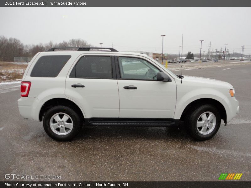 White Suede / Stone 2011 Ford Escape XLT