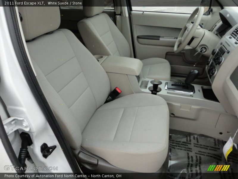 White Suede / Stone 2011 Ford Escape XLT