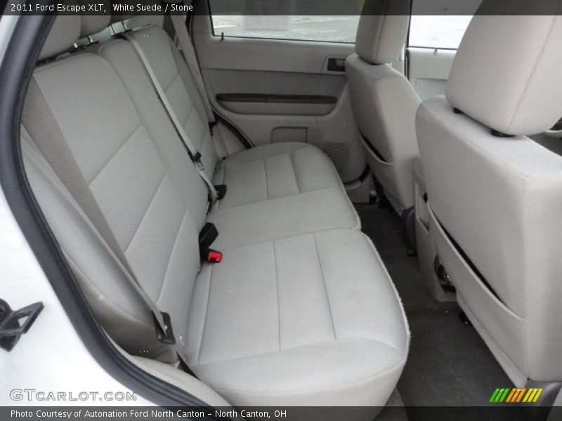 White Suede / Stone 2011 Ford Escape XLT