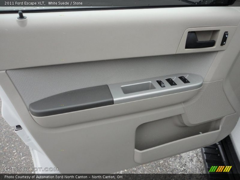 White Suede / Stone 2011 Ford Escape XLT