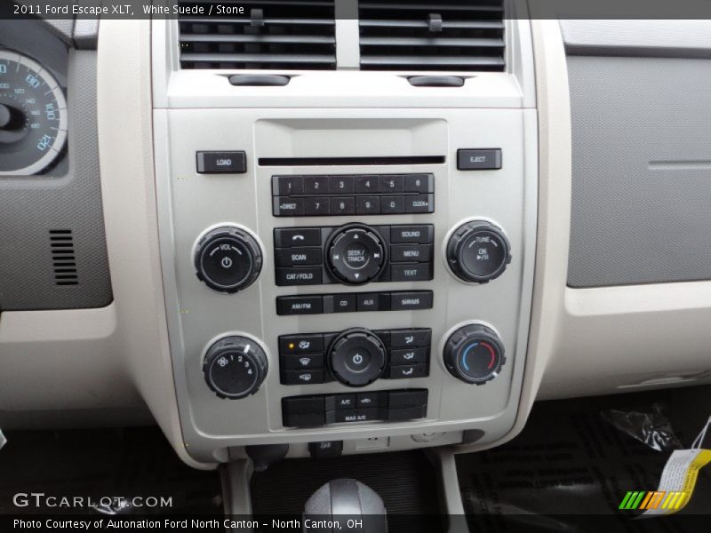 Controls of 2011 Escape XLT