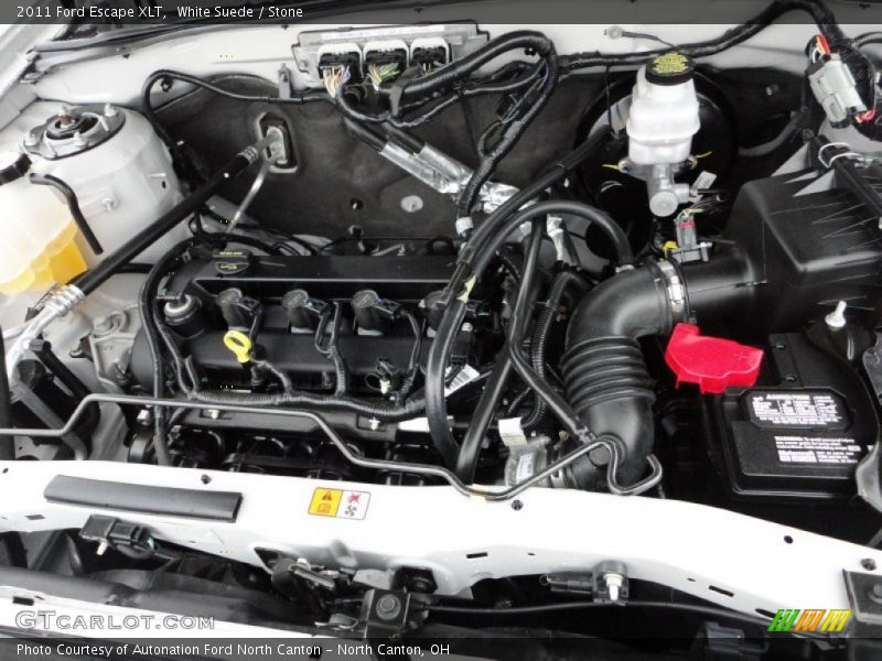  2011 Escape XLT Engine - 2.5 Liter DOHC 16-Valve Duratec 4 Cylinder