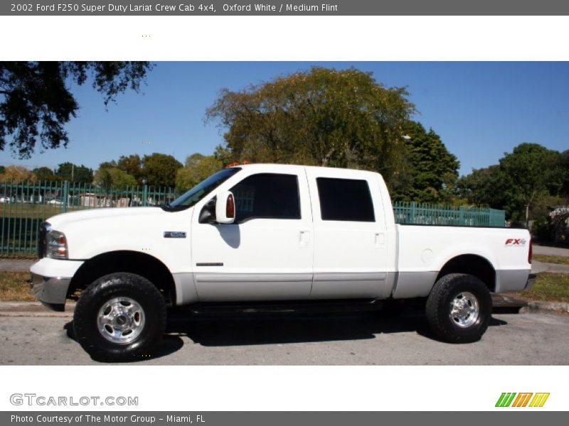 2002 F250 Super Duty Lariat Crew Cab 4x4 Oxford White