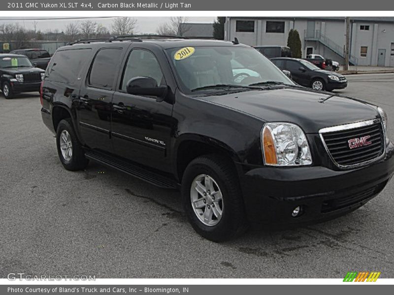 Carbon Black Metallic / Light Tan 2011 GMC Yukon XL SLT 4x4