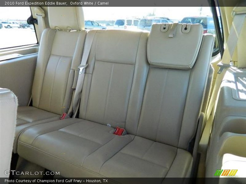 Oxford White / Camel 2010 Ford Expedition Eddie Bauer
