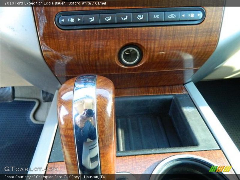 Oxford White / Camel 2010 Ford Expedition Eddie Bauer