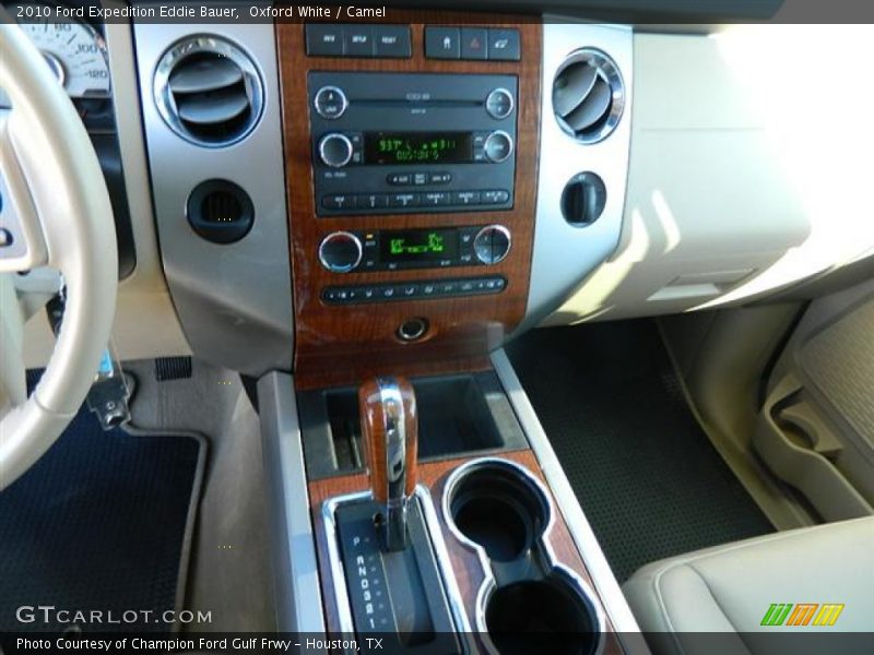 Oxford White / Camel 2010 Ford Expedition Eddie Bauer