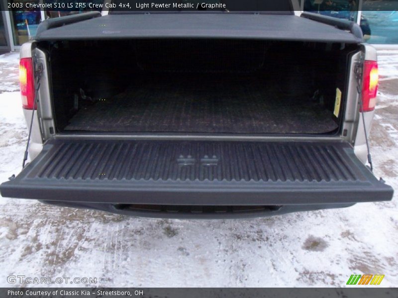 Light Pewter Metallic / Graphite 2003 Chevrolet S10 LS ZR5 Crew Cab 4x4