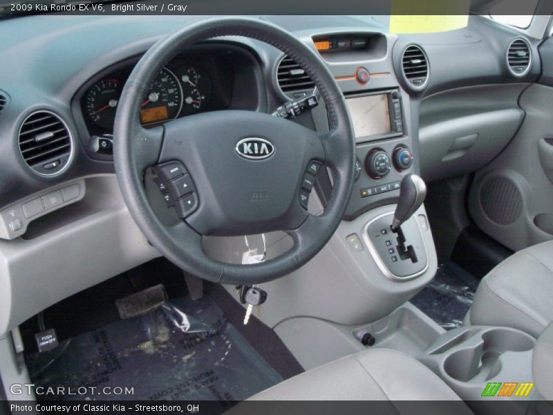  2009 Rondo EX V6 Gray Interior