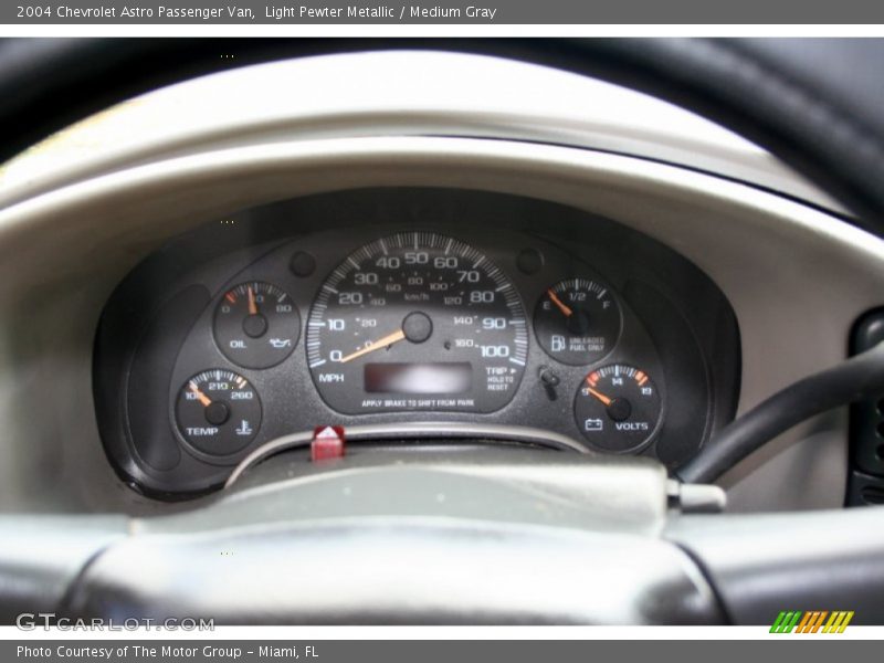 Light Pewter Metallic / Medium Gray 2004 Chevrolet Astro Passenger Van
