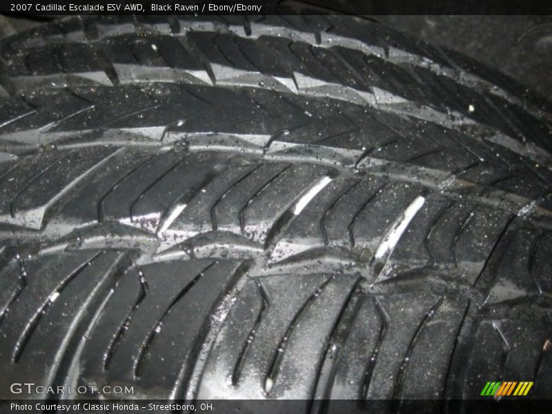 Black Raven / Ebony/Ebony 2007 Cadillac Escalade ESV AWD