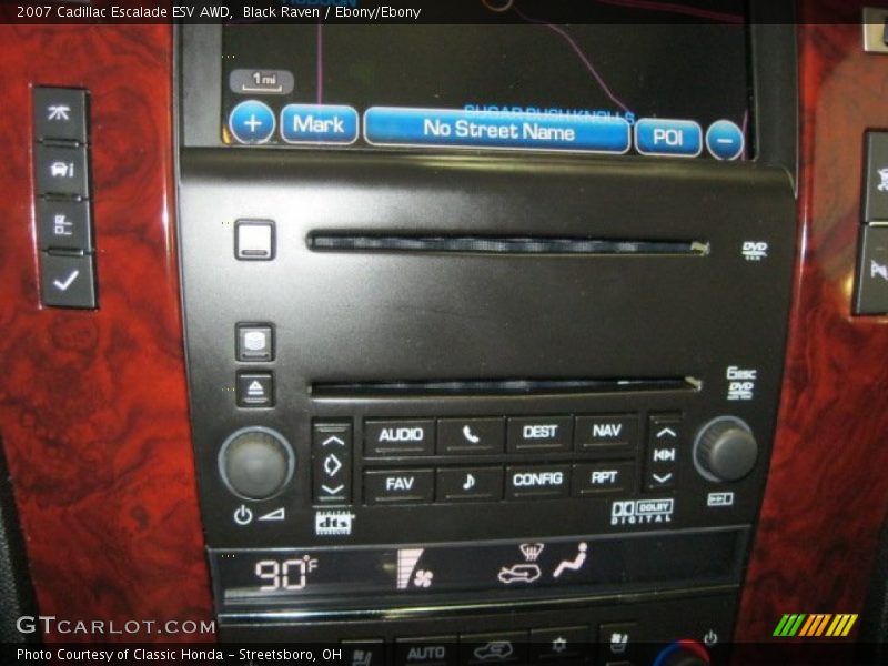 Black Raven / Ebony/Ebony 2007 Cadillac Escalade ESV AWD