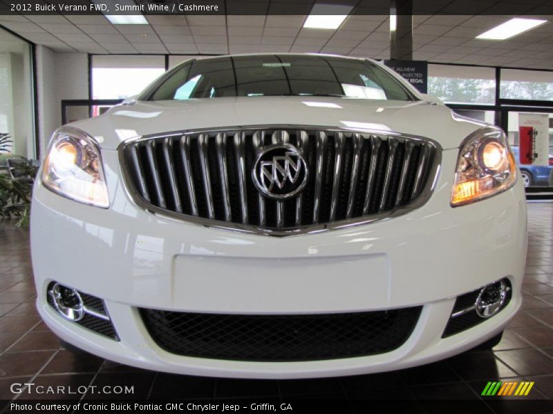 Summit White / Cashmere 2012 Buick Verano FWD