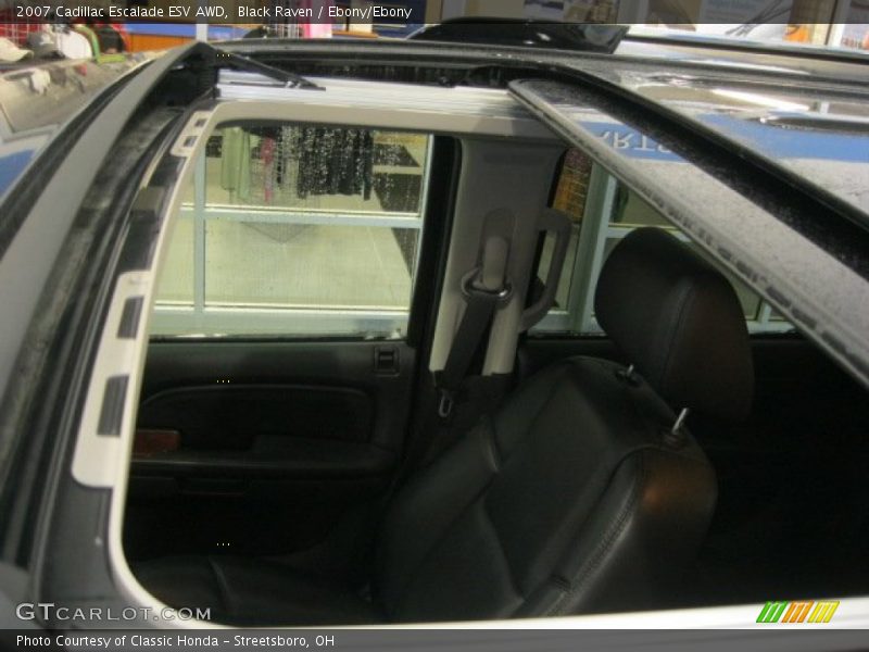 Black Raven / Ebony/Ebony 2007 Cadillac Escalade ESV AWD