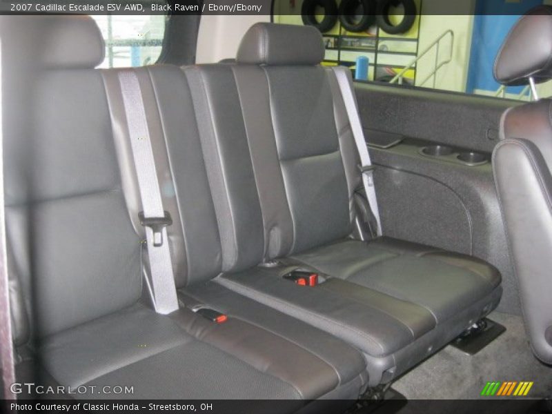 Black Raven / Ebony/Ebony 2007 Cadillac Escalade ESV AWD