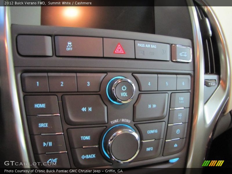 Controls of 2012 Verano FWD