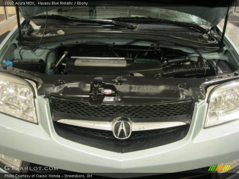 Havasu Blue Metallic / Ebony 2002 Acura MDX