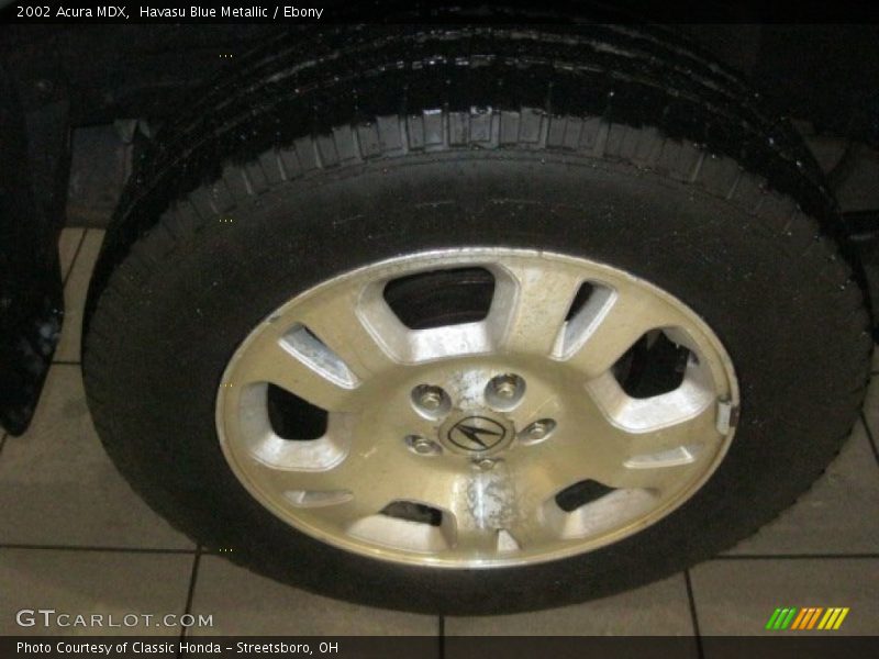 Havasu Blue Metallic / Ebony 2002 Acura MDX