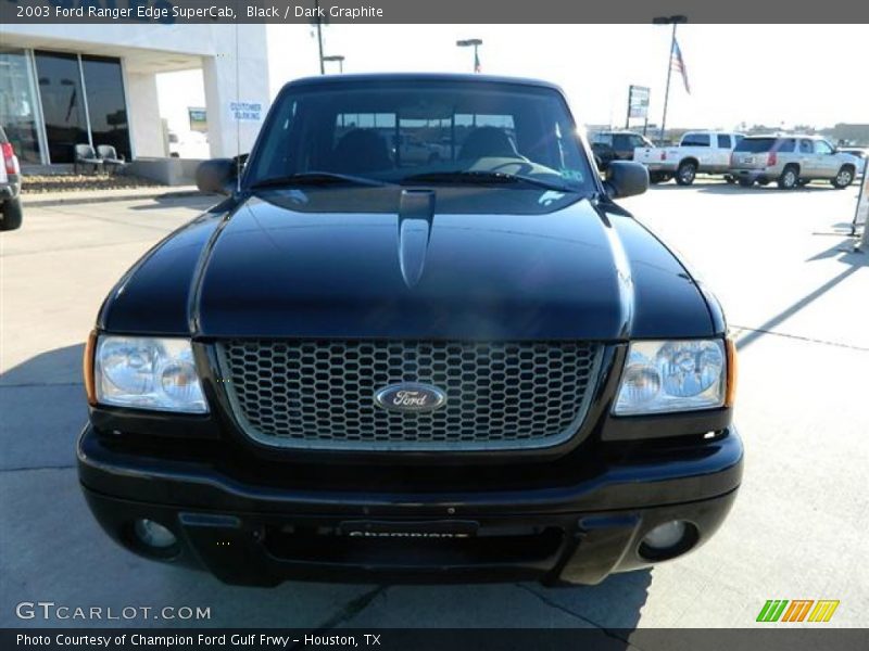 Black / Dark Graphite 2003 Ford Ranger Edge SuperCab