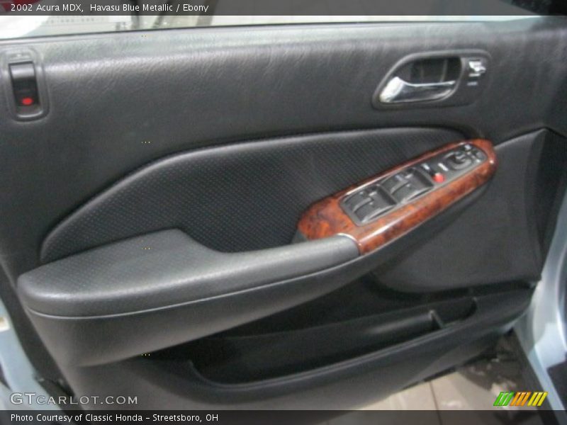 Havasu Blue Metallic / Ebony 2002 Acura MDX