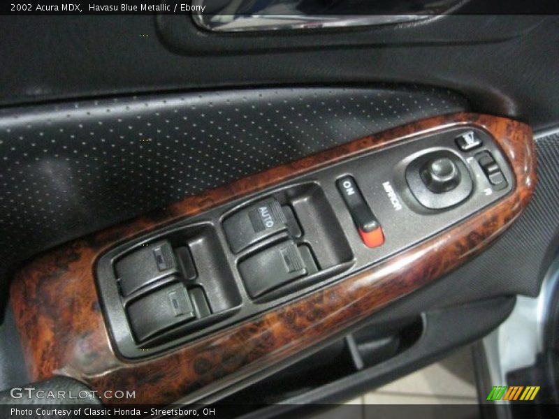 Havasu Blue Metallic / Ebony 2002 Acura MDX