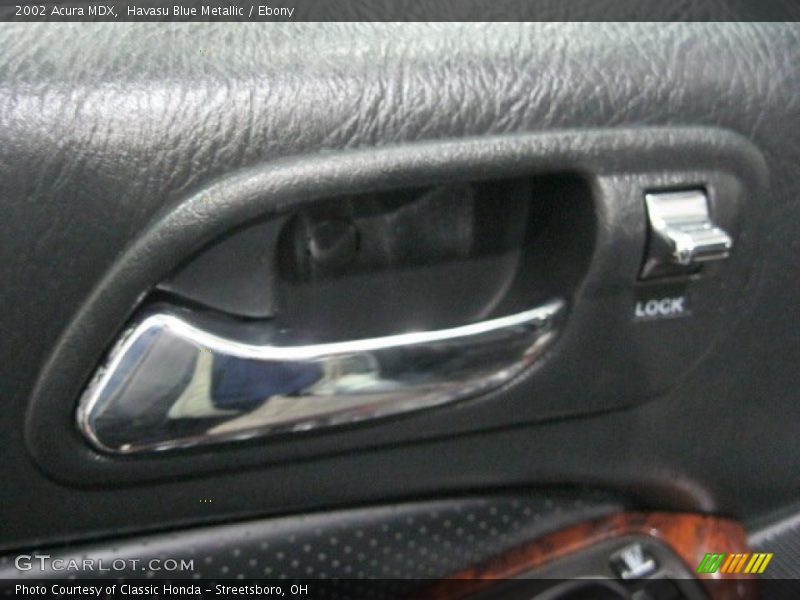 Havasu Blue Metallic / Ebony 2002 Acura MDX