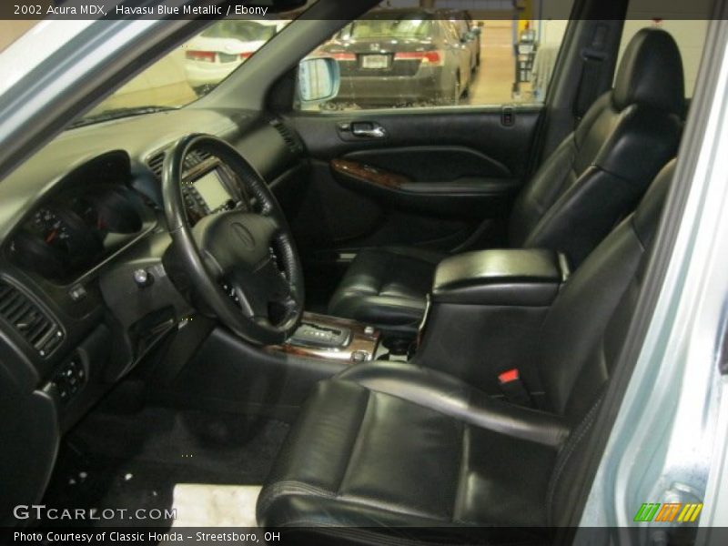 Havasu Blue Metallic / Ebony 2002 Acura MDX