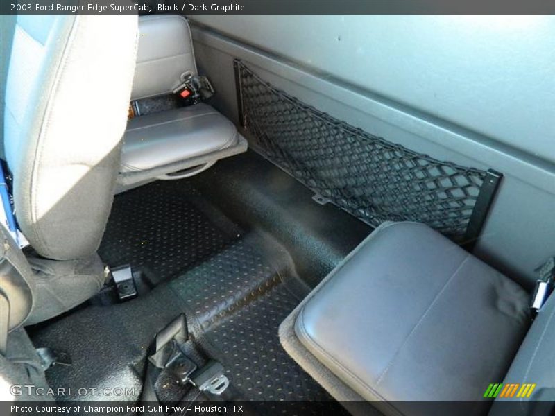 Black / Dark Graphite 2003 Ford Ranger Edge SuperCab
