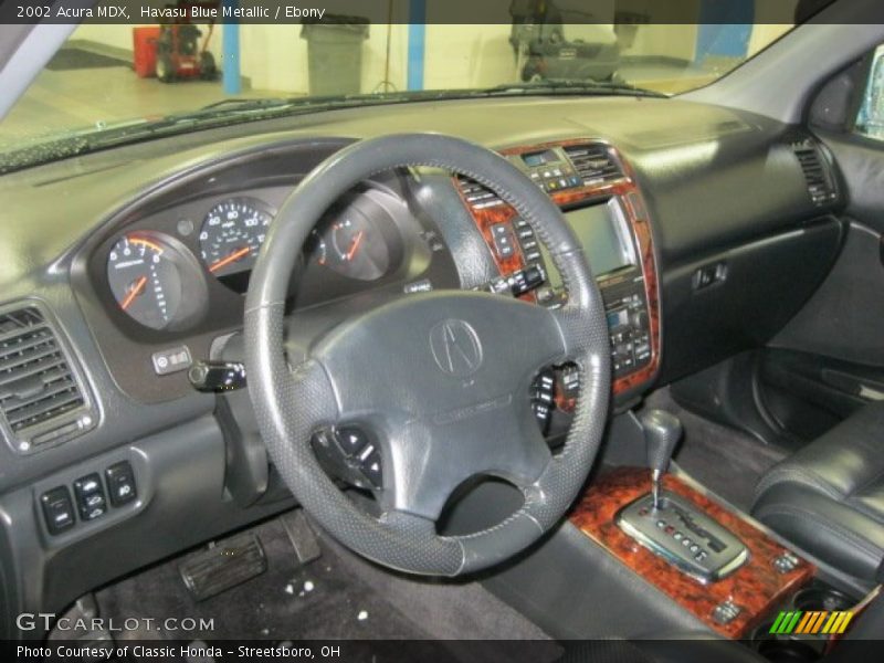 Havasu Blue Metallic / Ebony 2002 Acura MDX