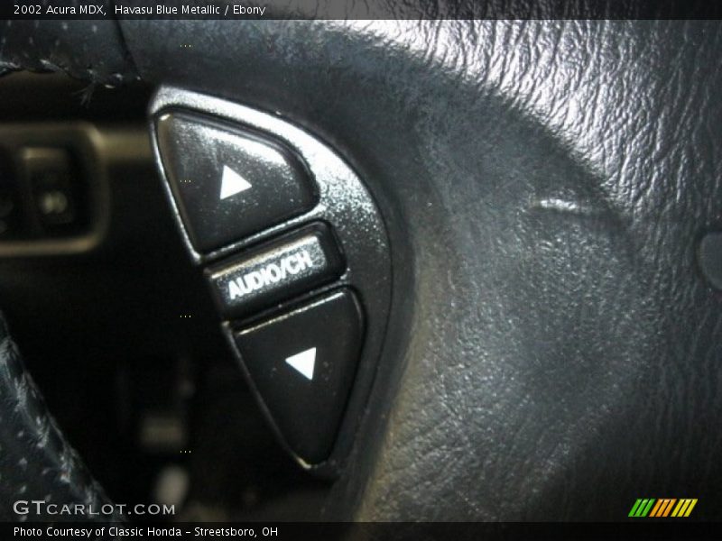 Havasu Blue Metallic / Ebony 2002 Acura MDX