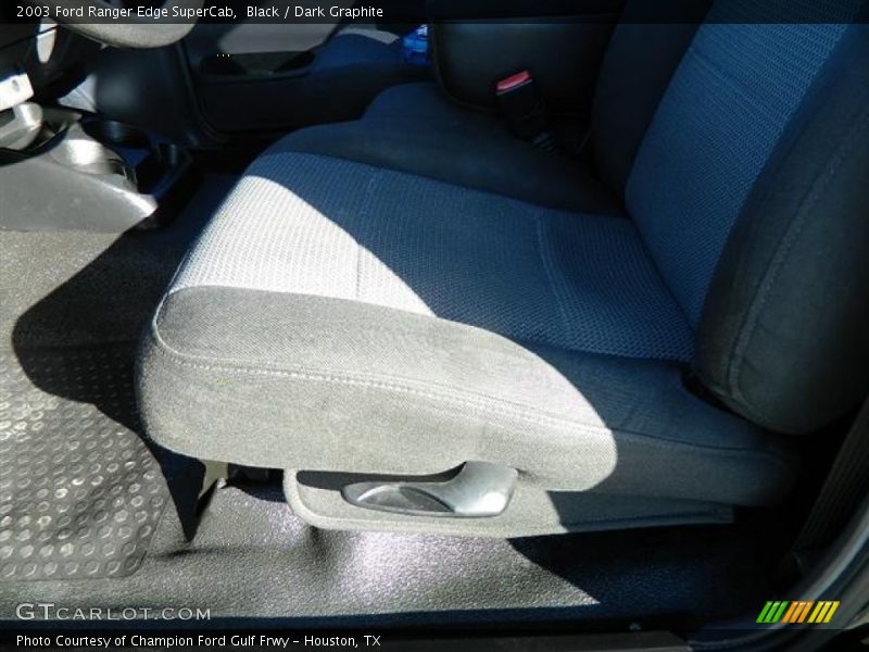 Black / Dark Graphite 2003 Ford Ranger Edge SuperCab