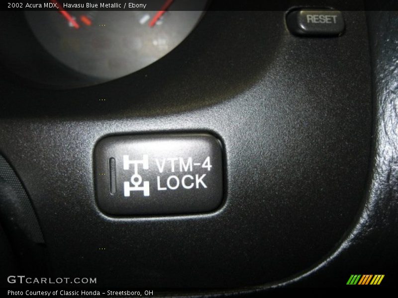 Havasu Blue Metallic / Ebony 2002 Acura MDX