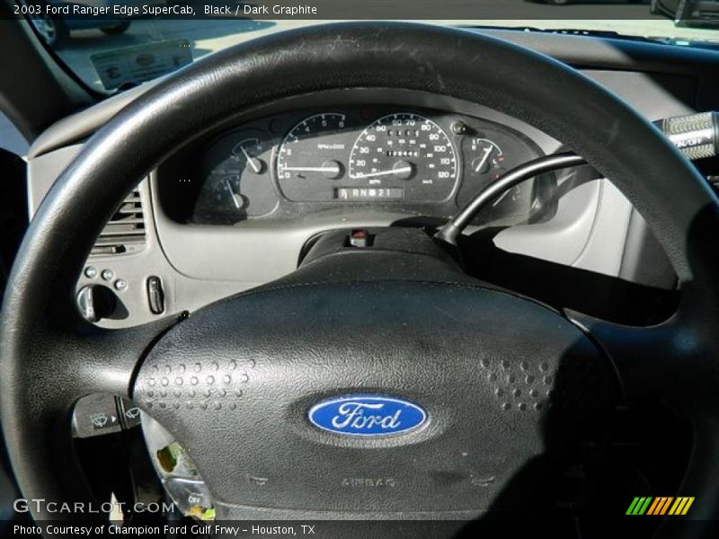 Black / Dark Graphite 2003 Ford Ranger Edge SuperCab