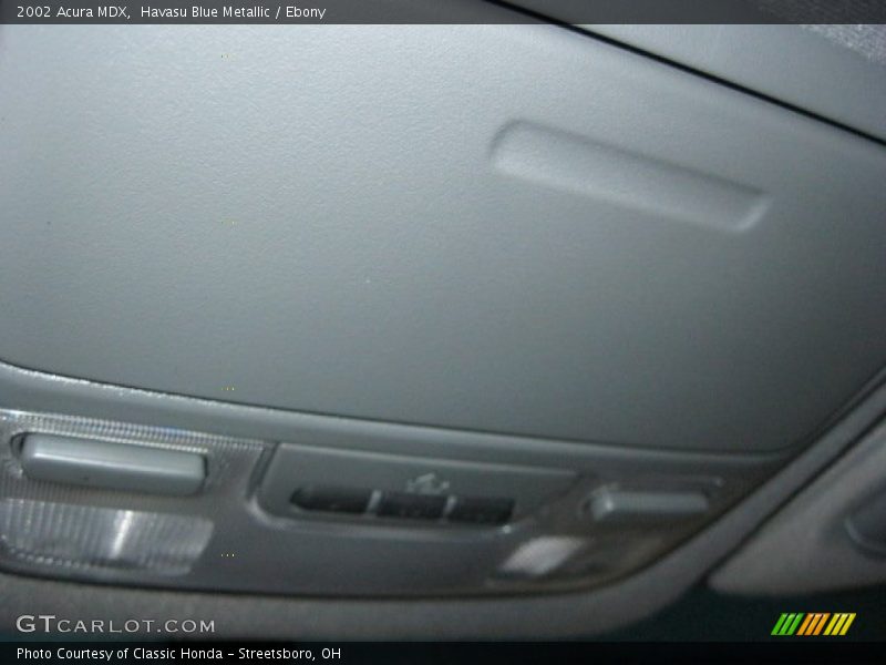 Havasu Blue Metallic / Ebony 2002 Acura MDX