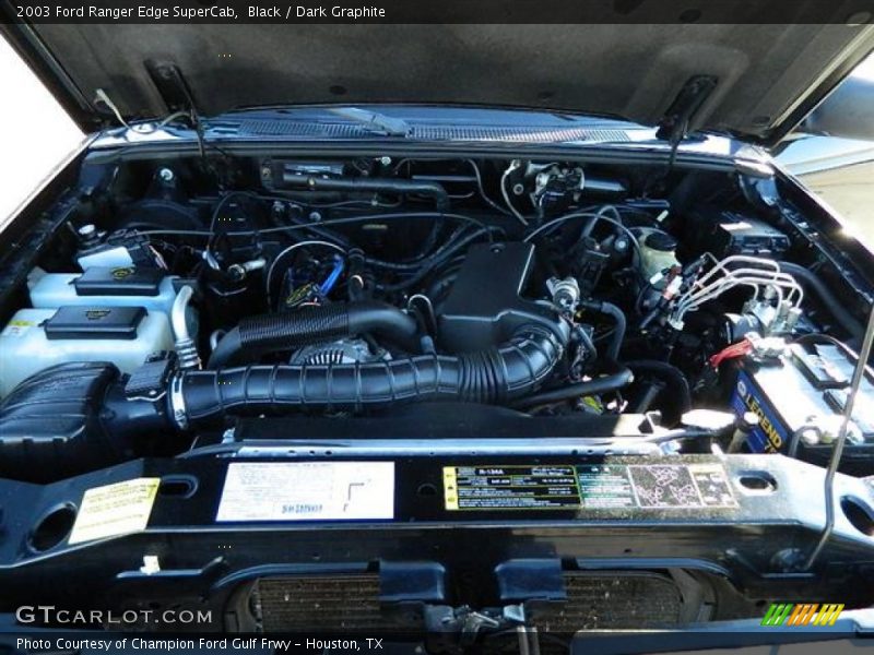 Black / Dark Graphite 2003 Ford Ranger Edge SuperCab