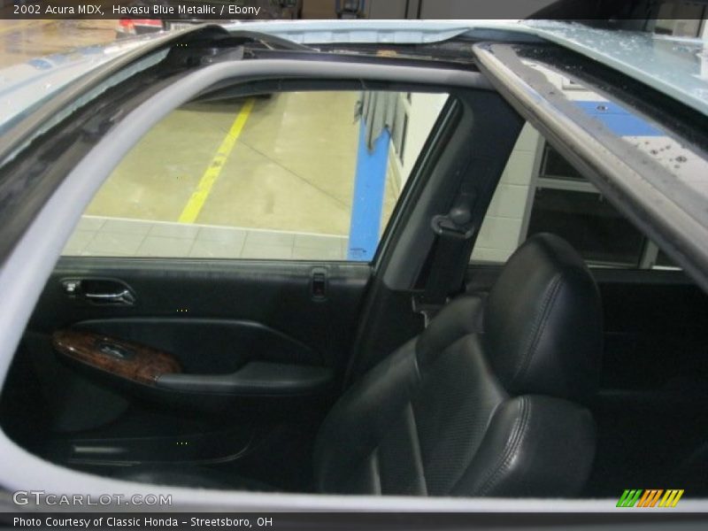 Havasu Blue Metallic / Ebony 2002 Acura MDX