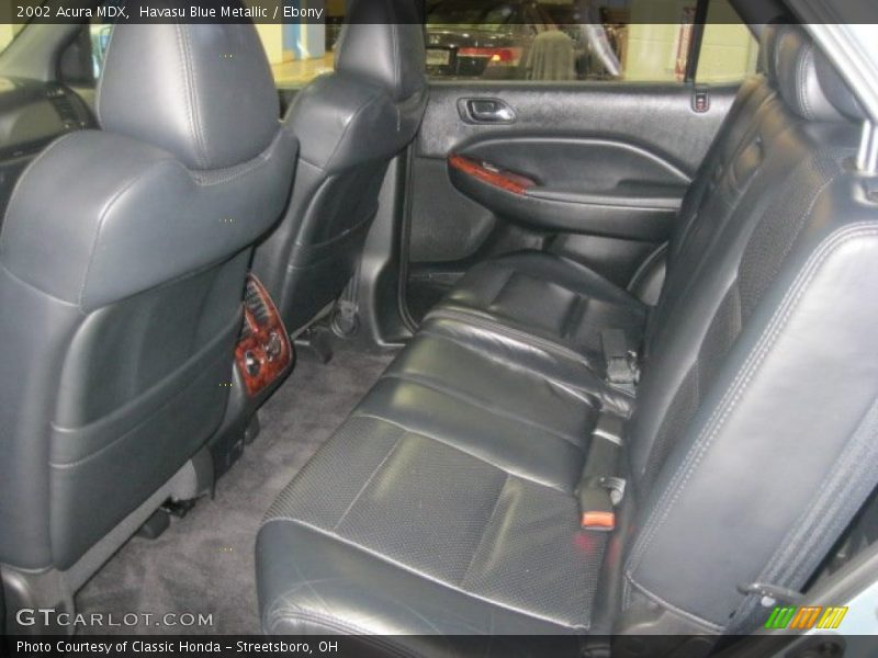 Havasu Blue Metallic / Ebony 2002 Acura MDX