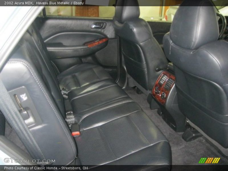 Havasu Blue Metallic / Ebony 2002 Acura MDX