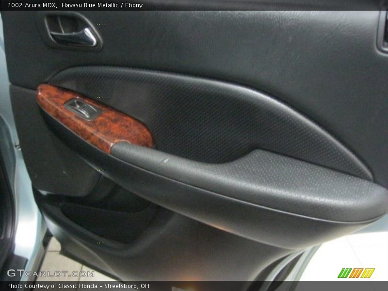 Havasu Blue Metallic / Ebony 2002 Acura MDX