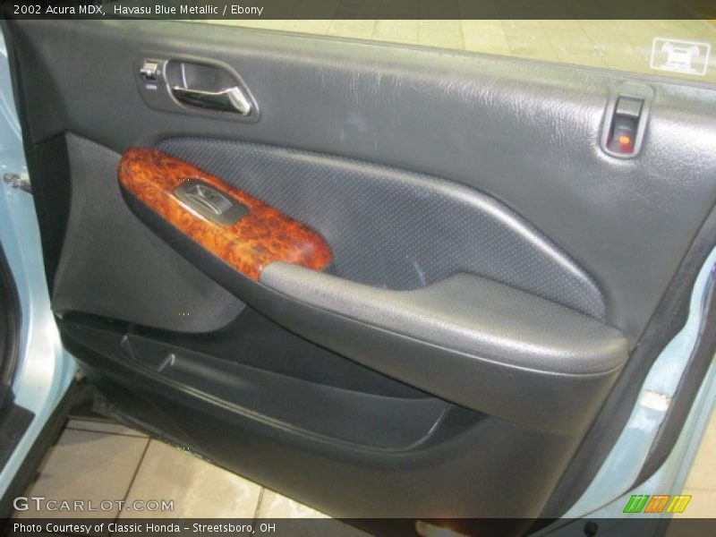 Havasu Blue Metallic / Ebony 2002 Acura MDX