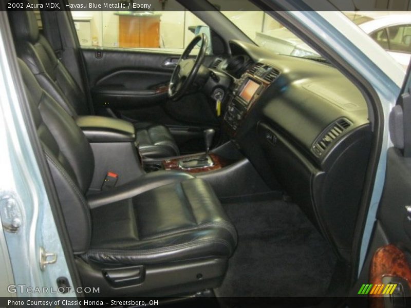 Havasu Blue Metallic / Ebony 2002 Acura MDX