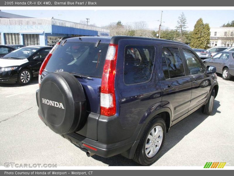 Eternal Blue Pearl / Black 2005 Honda CR-V EX 4WD