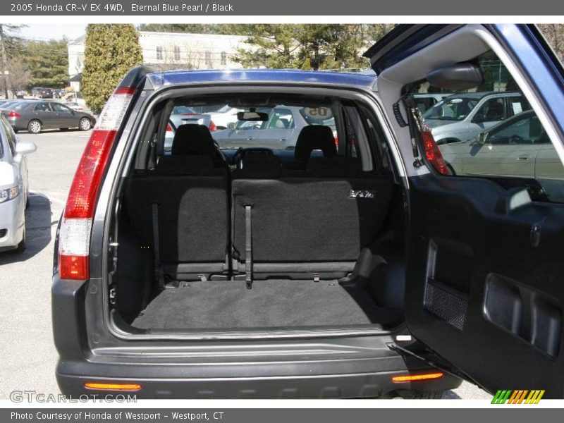 Eternal Blue Pearl / Black 2005 Honda CR-V EX 4WD