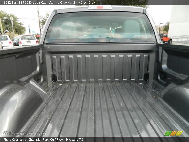 Sterling Gray Metallic / Steel Gray 2012 Ford F150 STX SuperCab