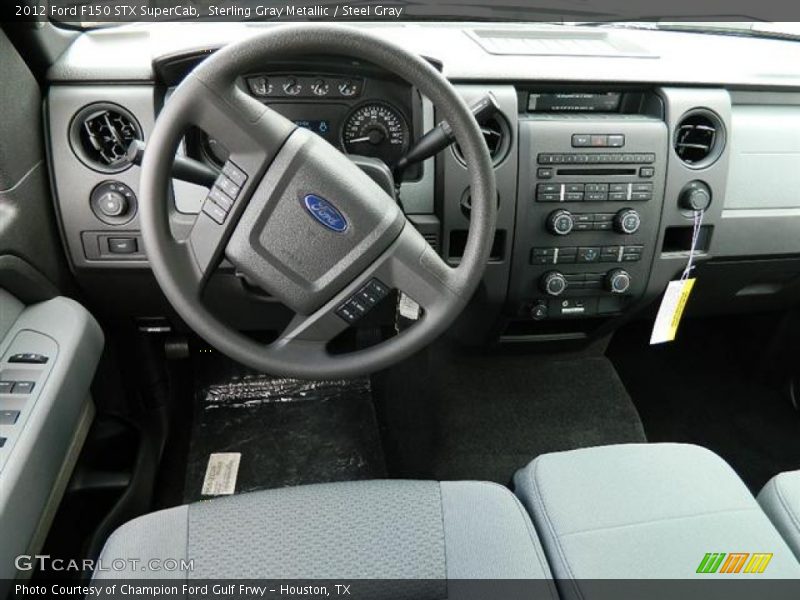 Dashboard of 2012 F150 STX SuperCab