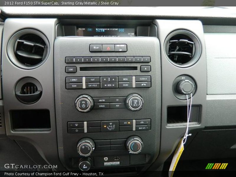 Controls of 2012 F150 STX SuperCab