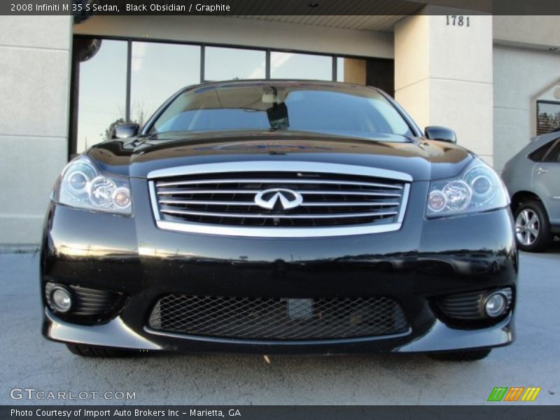 Black Obsidian / Graphite 2008 Infiniti M 35 S Sedan